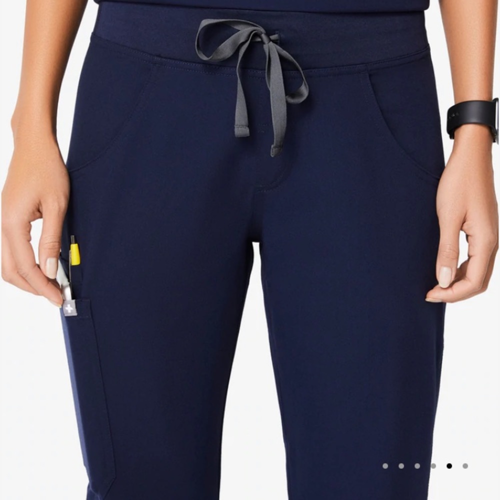 Figs Tall Kade Cargo Scrub Pants in Navy
